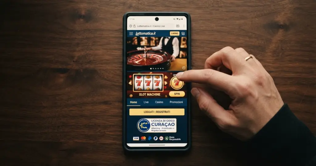 Casino non AAMS con app
